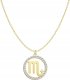 Radziszewska Jewellery Złoty Naszyjnik Zodiak Skorpion Znak Zodiaku Srebro 925 DEDYKACJA GRATIS 2