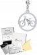 Radziszewska Jewellery Charms Srebrny ROWER Karabińczyk 925 Prezent Kobieta ŻYCZENIA GRATIS 1