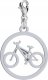 Radziszewska Jewellery Charms Srebrny ROWER Karabińczyk 925 Prezent Kobieta ŻYCZENIA GRATIS 1