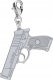 Radziszewska Jewellery Charms Srebrny PISTOLET Karabińczyk Prezent Kobieta DEDYKACJA GRATIS 1