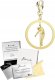 Radziszewska Jewellery Charms Złoty Pole Dance Męski 925 Prezent Zawieszka Biżuteria ŻYCZENIA 1