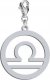 Radziszewska Jewellery Srebrny Charms Znak zodiaku WAGA DEDYKACJA 1
