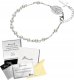 Radziszewska Jewellery Bransoletka Różaniec Perłowy Medalik Krzyżyk 925 Prezent GRAWER GRATIS 1