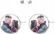 Radziszewska Jewellery Kolczyki ze Zdjęciem Personalizacja srebro 1