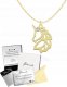 Radziszewska Jewellery Naszyjnik Złoty z Jednorożcem 925 Jednorożec Łańcuszek DEDYKACJA GRATIS 1