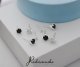 Radziszewska Jewellery Kolczyk Srebrny Męski z Cyrkonią 3mm 925 Sztyft Prezent DEDYKACJA GRATIS 1
