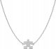 Radziszewska Jewellery Naszyjnik Srebrny z Puzzlem Puzzel Łańcuszek 925 Prezent GRAWER GRATIS 1