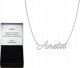 Radziszewska Jewellery Naszyjnik Srebrny z Imieniem ANETA Łańcuszek 925 Prezent DEDYKACJA GRATIS 2