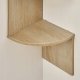 Leobert Regał Narożny Półka - sonoma - LBC072W11 3