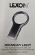 Latarka Lexon Lexon Nomaday Keychain Flashlight Gray/Gun LL136X 3