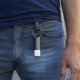 Latarka Lexon Lexon Nomaday Flash LED Keychain Gray/Gun LL137X 12
