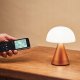 Lampa stołowa Lexon Lexon Mina Audio L LED Lamp with Bluetooth Speaker Orange/Orange LH76O1 5