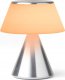 Lampa stołowa Lexon Luma M LED lamp silver/silver LH87MAP 2