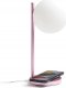 Lampa stołowa Lexon Bubble Lamp LED lamp with inductive charger 15W light pink LH70LP 10
