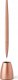 Lexon Scribalu Ballpoint pen with rose gold/soft gold base LS64P1 1