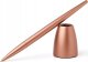 Lexon Scribalu Ballpoint pen with rose gold/soft gold base LS64P1 2