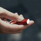 Lexon Lexon Nomaday Keychain with flashlight dark red LL136DR 4