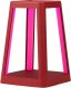 Lampa stołowa Lexon Lexon Lantern LED lamp with inductive charger dark red LH94DR 2