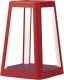 Lampa stołowa Lexon Lexon Lantern LED lamp with inductive charger dark red LH94DR 4