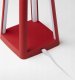 Lampa stołowa Lexon Lexon Lantern LED lamp with inductive charger dark red LH94DR 6