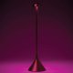 Lampa stołowa Lexon Lexon Steli Dome table lamp dark red LH95D-DR 11