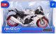 Daffi Model RMZ Hobby 1:12 ApriliaRSV4 silv H-134 81345 1
