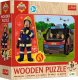 Trefl Puzzle drewniane Niesamowity Strażak Sam 24 elementy (20269) 1