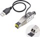 Konwerter światłowodowy StarTech StarTech D01ML55U-FIBER-MEDIA konwerter sieciowy 1000 Mbit/s 1310 nm Multifunkcyjny, Pojedynczy Czarny, Srebrny 1