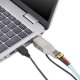 Konwerter światłowodowy StarTech StarTech D01ML55U-FIBER-MEDIA konwerter sieciowy 1000 Mbit/s 1310 nm Multifunkcyjny, Pojedynczy Czarny, Srebrny 5