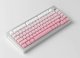 Klawiatura Akko AKKO MonsGeek  M1W SP Pink&White Gaming-Tastatur, Wireless, RGB, V3 Piano Pro Switch - silber, ANSI (US) 5