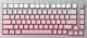 Klawiatura Akko AKKO MonsGeek  M1W SP Pink&White Gaming-Tastatur, Wireless, RGB, V3 Piano Pro Switch - silber, ANSI (US) 9