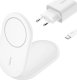 Ładowarka Belkin Ładowarka indukcyjna składana MagsSafe Qi2 15W biała z zasilaczem 20W 2