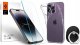 Spigen ZESTAW SPIGEN ETUI LIQUID CRYSTAL FLEX + SZKŁO TR SLIM HD + STYLE RING IPHONE 14 Pro 2