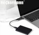 Adapter USB Heckermann Adapter przejściówka USB-A do USB-C Heckermann 4