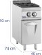 Royal Catering Kuchenka gazowa 2 palnikowa z szafką propan / LPG / gaz ziemny 7.2 kW Kuchenka gazowa 2 palnikowa z szafką propan / LPG / gaz ziemny 7.2 kW 6