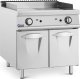 Royal Catering Grill gazowy podwójny gładki ryflowany z szafką wolnostojący 12 kW Grill gazowy podwójny gładki ryflowany z szafką wolnostojący 12 kW 1