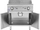 Royal Catering Grill gazowy podwójny gładki ryflowany z szafką wolnostojący 12 kW Grill gazowy podwójny gładki ryflowany z szafką wolnostojący 12 kW 1