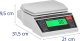 Steinberg Waga laboratoryjna jubilerska precyzyjna LCD 2-3000g / 0.1 g Waga laboratoryjna jubilerska precyzyjna LCD 2-3000g / 0.1 g 6