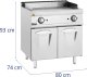 Royal Catering Grill płyta grillowa elektryczna podwójna ryflowana z szafką wolnostojąca 10.8 kW 400 V Grill płyta grillowa elektryczna podwójna ryflowana z szafką wolnostojąca 10.8 kW 400 V 4
