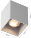 Zumaline Oprawa natynkowa spot SQUARE 50475-WH-N Zuma Line 2