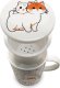 Kubek do herbaty z filtrem, porcelanowy Kotki 300ml - Royal Tea 2