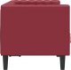 vidaXL vidaXL Sofa Chesterfield, 2-os., bordowa, tapicerowana sztuczną skórą 5