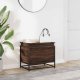 vidaXL vidaXL Skrzynia z pokrywą, brązowy dąb, 60x40x51,5 cm 3