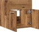 vidaXL vidaXL Szafka pod umywalkę, stare drewno, 41x38,5x46 cm 7