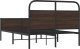 vidaXL vidaXL Łóżko bez materaca, 135x190 cm, brązowy dąb 7