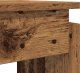 vidaXL vidaXL Stolik konsolowy, stare drewno, wysoki połysk, 80x30x102 cm 7