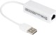 Adapter USB Co2 Adapter Ethernet USB 2.0 Przejściówka 100Mbps przejściówka RJ-45 LAN USB-A 2