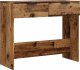 vidaXL Stolik konsolowy, stare drewno, 90x36x75 cm 2