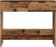 vidaXL Stolik konsolowy, stare drewno, 90x36x75 cm 4