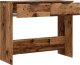 vidaXL Stolik konsolowy, stare drewno, 90x36x75 cm 7